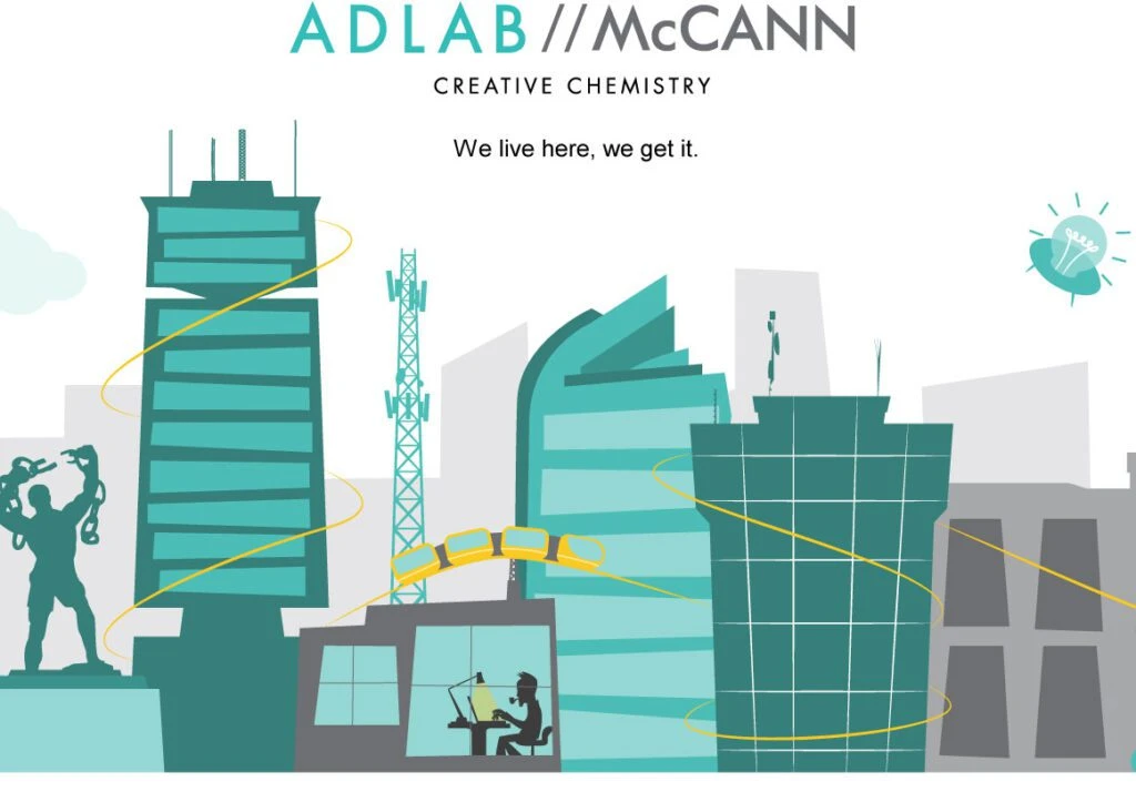 Adlab // McCann project by ONBRD