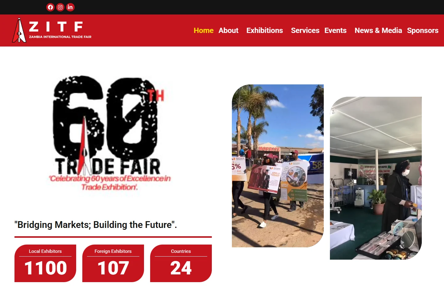 Zambia International Trade Fair project by ONBRD